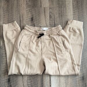 Beige Jogger Pants Size 9